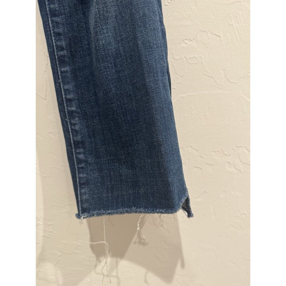 Mother Jeans THE INSIDER CROP STEP FRAY wicked Willflower Size 26 - Picture 12 of 16